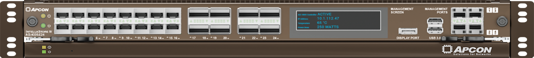 IntellaStore IV front panel